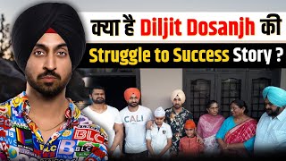 Diljit Dosanjh: The Journey from Struggle to Stardom || By  Free Will Community