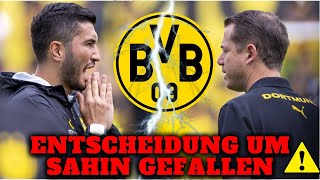 Bericht enthüllt Treffen der Bosse! Entscheidung um Sahin gefallen