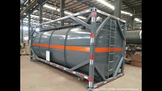 DRAU LINED LDPE 20FT ISOTANK FOR HCL ACID,BLEACH NAOCL,HF ACID,NAOH ...