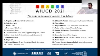 poster boost - AIUCD2021 - 21 gennaio 2021