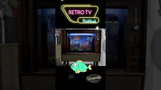 Building a Retro Vintage TV Fish Tank #shorts