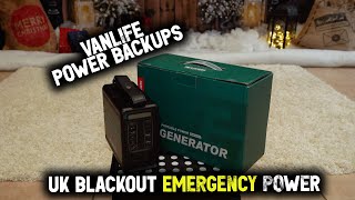 Berenstain Portable Power | UK Blackouts | vanliveuk BACKUP!!!