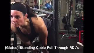 {Glutes} Standing Cable Pull Through RDL’s