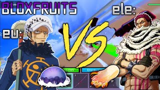 Bloxfruits - Pvp insano de Dough Vs Control