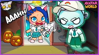 🎃 ¡Hay un FANTASMA en la Escuela! | Halloween en Avatar World 👻✨