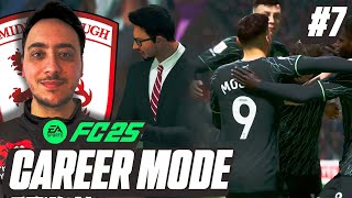 BACK DOWN TO EARTH WITH A MASSIVE BUMP! | FC25 Middlesbrough Career Mode #7