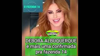 Débora Albuquerque está confirmada no reality a fazenda 14 🗣️🔥