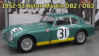 1952-53 Aston Martin DB2 / DB3  |  50's Classic Cars    🌞