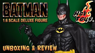 Batman '89 Hot Toys 1/6 Scale Figure Deluxe Exclusive Unboxing