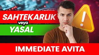 Immediate Avita: SAHTEKARLIK😲📉? Immediate Avita Yorum: 2024'te Uzman Onaylı Kripto Ticareti Hileleri