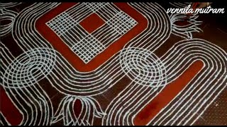 Big padi kolam | padi kolam for aadi month || ஆடிமாத கோலம்