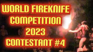 World Fireknife Competition 2023 (Samoan Fireknife) Viceson Galeai