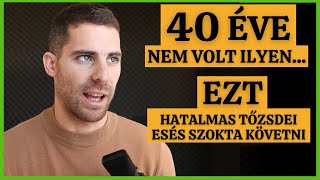 Ilyen 40 éve nem történt!😯 Hatalmas Esést szokott jelezni...