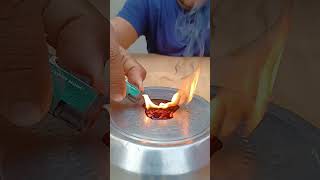 Pen Ink Caught Fire 🔥|Science Experiment At Home #shorts