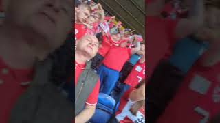 Boro fans singing sweet Caroline before k.o away to  Preston 7/5/22