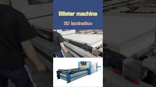 What is the working process of the blister machine?