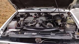 1991 GMC Typhoon cold start and idle.