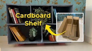 Best Out Of Waste | Cardboard Shelf | Cardboard DIY | Multipurpose Rack from Cardboard