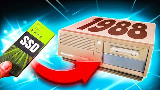 💥 INSTALÉ un SSD a un PC de hace 40 años