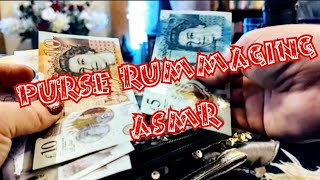 Purse rummaging sounds ASMR what's inside my bag/purse rummaging sounds for relaxation ✨ SUBSCRIBE