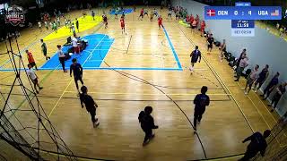 Denmark vs United States / Cloth Men / Dodgeball World Championships 2024