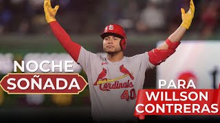 Willson Contreras rompe un nuevo maleficio. Doblete de jonrones para el venezolano con Cardinals