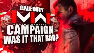 Was Modern Warfare 3’s Campaign Really That HORRIBLE?