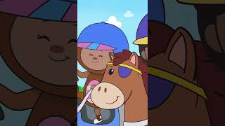 Camptown Races | Mother Goose Club Cartoons #NurseryRhymes