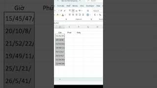 [Tips Excel - 19] - Tách dữ liệu cực nhanh với Text to Columns - Phần 2 #Shorts #excel