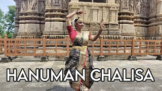 HANUMAN CHALISHA🙏🏻❤️ Hanuman Dance| Freedom life parmi | Bharatnatyam Dance