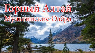 Алтай, где уединится от городской суеты, Горный Алтай - Мультинские озера.