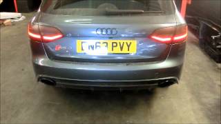 Audi RS4 2013 - Supersprint Performance Exhaust Mid Pipes Reving Strat Up ppcgb