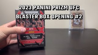 2023 Panini Prizm UFC Blaster Box Opening #2!