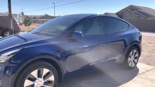 Tesla Model Y Lock & Unlock Setup / Start Up. Episode 110.