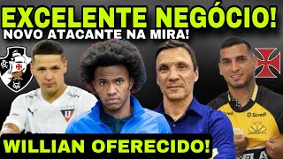 EXCELENTE NEGÓCIO! ATACANTE NA MIRA I WILLIAN OFERECIDO I MUDANÇA NO TIME I DESFALQUE NO CRICIÚMA E+