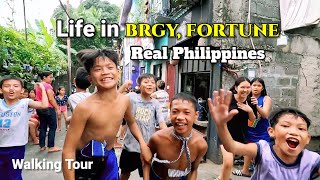 Life in a NARROW ALLEY at Fortune Marikina - Walking tour Philippines 🇵🇭