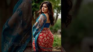 4k Ai Art Indian Lookbook - 10 #shorts #sareefashion #plussize