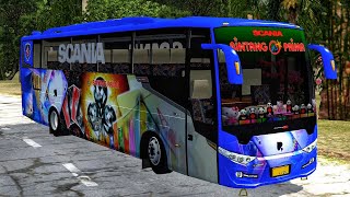 POKER !! MOD BUSSID SCORPION X BINTANG PRIMA | MOD BUSSID TERBARU