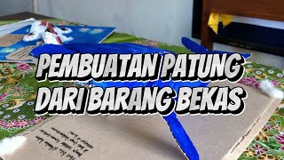 Membuat Patung Dari Barang Bekas