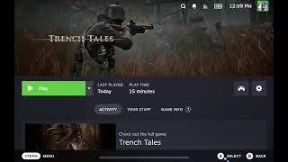 [steam decck live] Trench Tales PlayTest DEMO