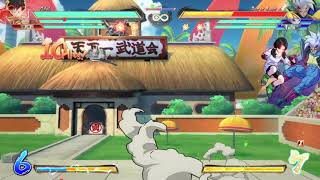 DBFZ S4 Videl/Gotenks/M.Roshi team synergy welcome back 108 hits TOD