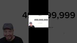 mrbeast hits 500 Million subscribers