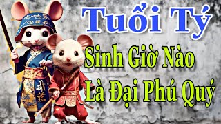 Giờ Sinh Tuổi Tý Luận Đoán Cát Hung Phú Quý Theo Tuổi