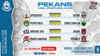 PENYERAHAN PIALA - PEKAN 5 LIGA PANTURA KU14 2022