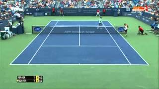 Finale cincinnati tennis 2014  Federer vs Ferrer