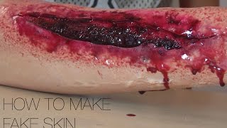 HOW TO MAKE EASY FAKE SKIN