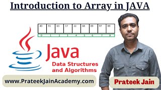 Lecture 7 - Introduction to Array in JAVA | Declaration , Initialization and Accessing Array element