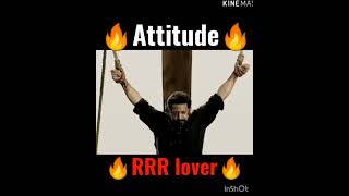 rrr Lover #attitude #Kgf #kgf chapter2 #rockybhai #rrrmovie#ramcharan #views #vlog #viral #shorts