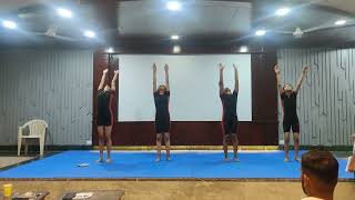 CBSE YOGA TOURNAMENT ROUND 2 || TOP 12 QUALIFICATION PART -1 TRADITIONAL EVENT#snehaomdailylife