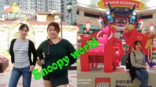 Snoopy world & Lego world new design @Shatin New Town Plaza (Hongkong vlog)